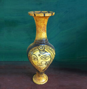Women Painted Vase
