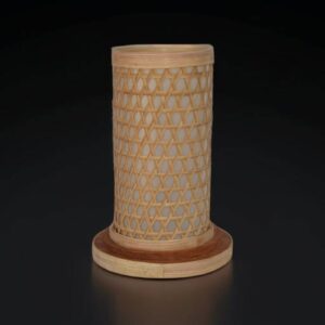 Lamp with round base