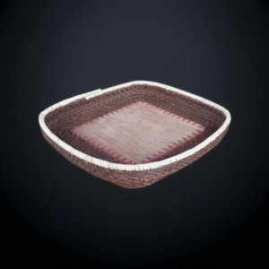 Wood and Kashi Grass Platter