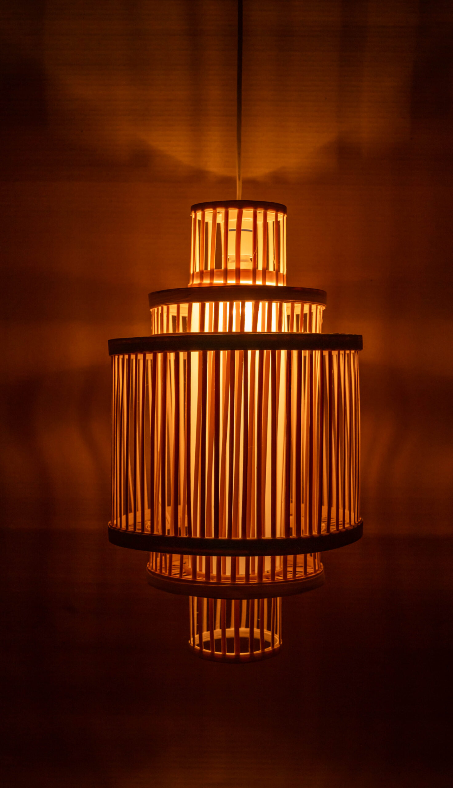 Bamboo Lampshade - Image 2