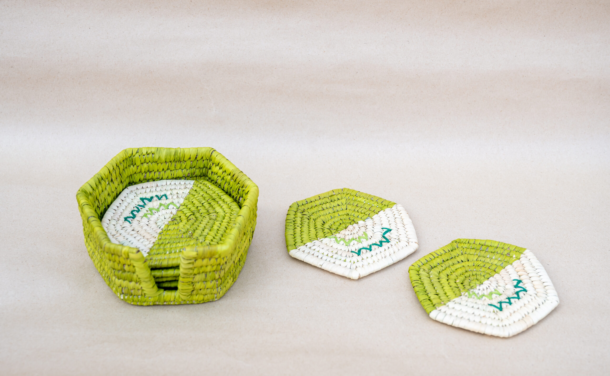 Green Tea Coasters and Box