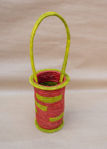 Pink and Green Bottle-holder
