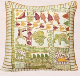 Kantha Cushion Cover (KANN015)